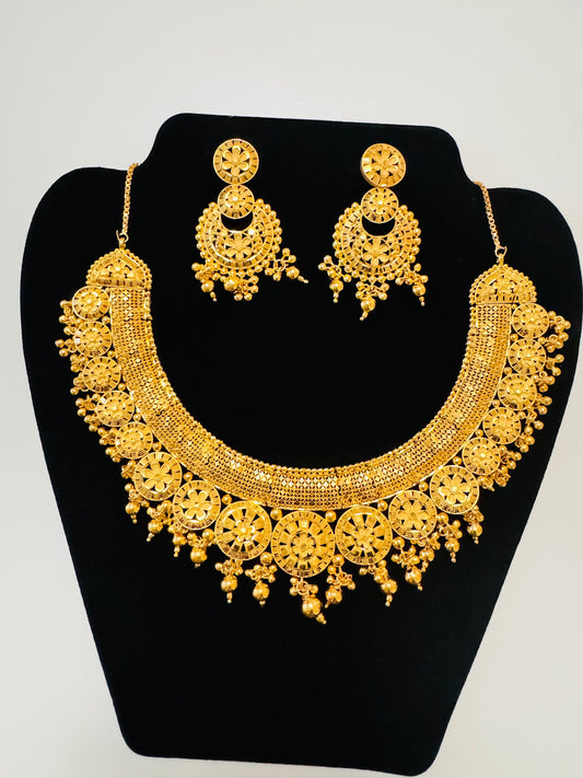 Simple gold plated set